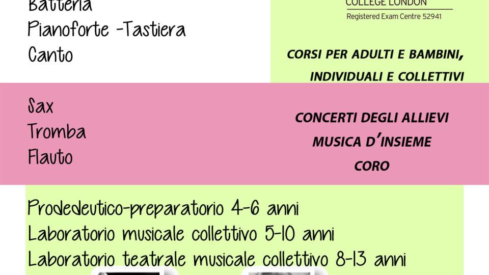 corsi di musica